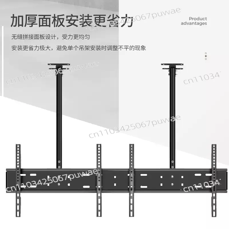for 14-42 inch multi-functional LCD TV hanger ceiling ceiling bracket rotatable TV hoisting bracket