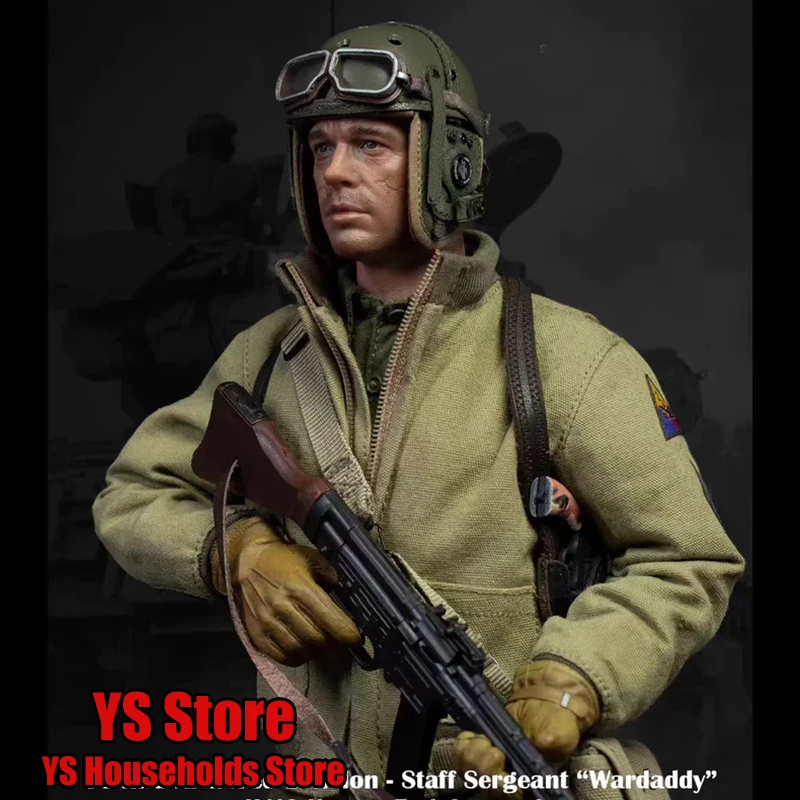 

Ограниченное количество: FP009 1/6 Фигурка командира танка M4A3 Sherman, сержант штаба 2-й бронированной дивизии США, 12 дюймов, мужской солдат