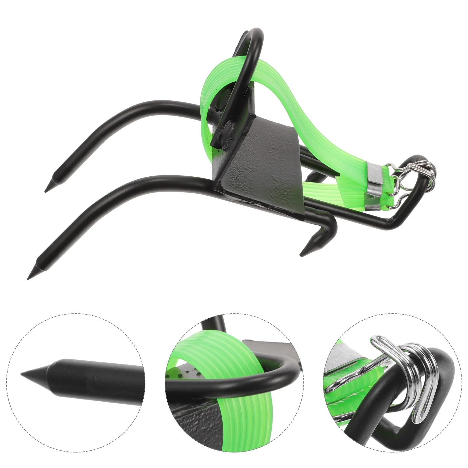 Multifunction Tree Climbing Buckle Tools Grappling Hook 45 Steel Spikes Multi-functional