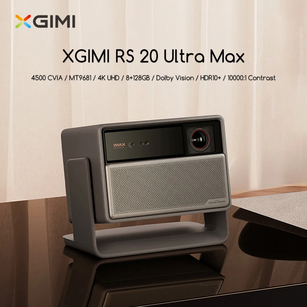 XGIMI RS 20 Ultra max 4K Ultra HD Projector Three-color Laser PTZ