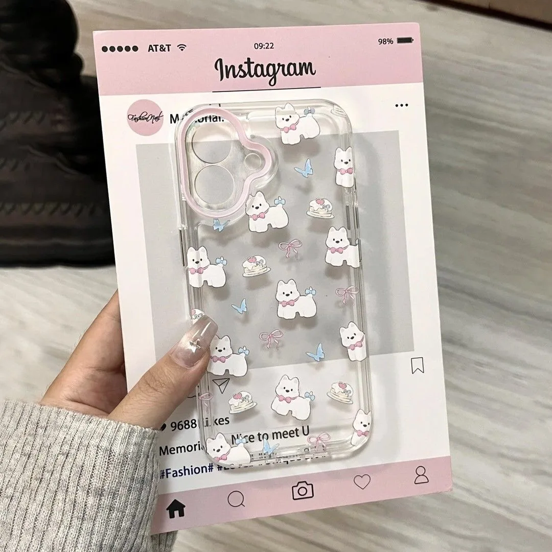 SEIRASSIM cute cartoon cat bowknots phone case for iphone 16 pro max 15 plus 14 13 11 12 silicone cover for iphone xr xs x 7 8