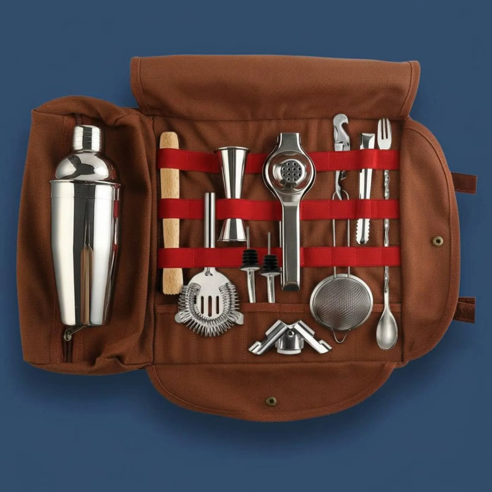 portable-bartender-tool-kit-waterproof-canvas-mixed-drink-making-set-with-bag-bartender-tool-roll-bag-large-capacity