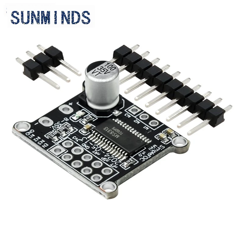 SimpleFOCMini DC brushless motor drive board FOC control driver SVPWM control algorithm