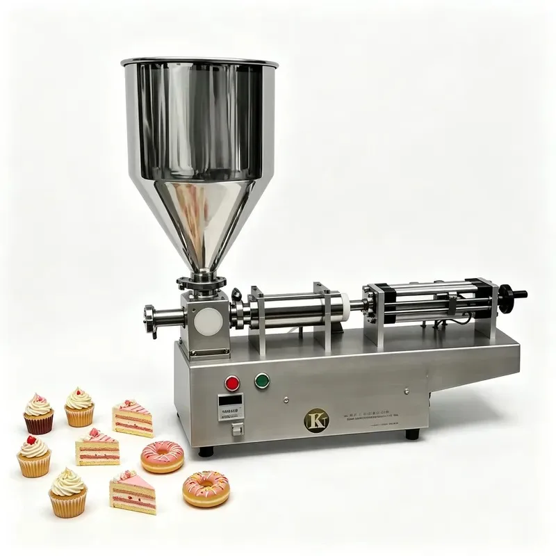 User Friendly KT-500 Semi-Automatic Piston Filling Machine Paste Liquid Filling for Custom Work