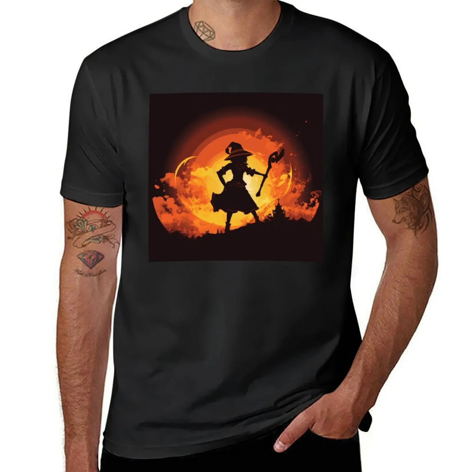 Megumin Explosion 1 T-Shirt quick drying plain vintage graphics heavyweight t shirts for men