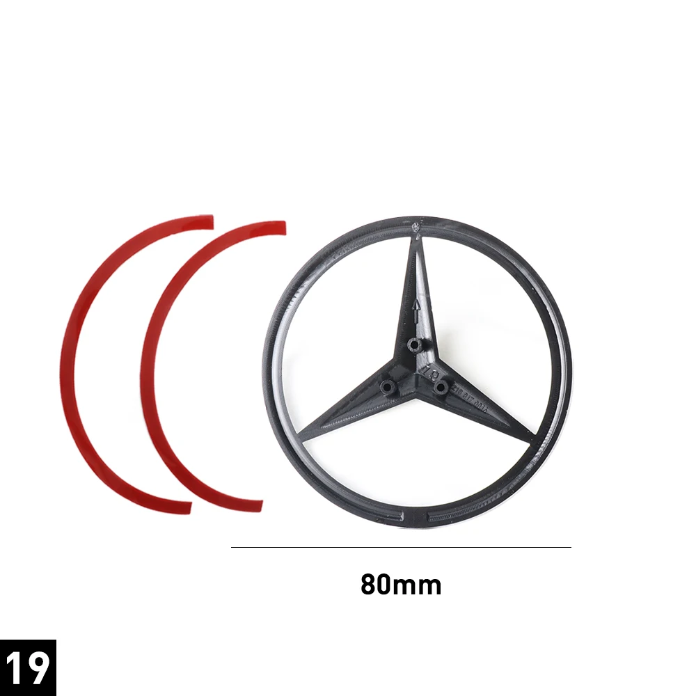 ABS Car Rear Label Badges Sticker For Mercedes-Benz W218 CLS63 AMG CLS350 2012-2014 CLS400 2015-2017 CLS500 CLS550 2012-2018