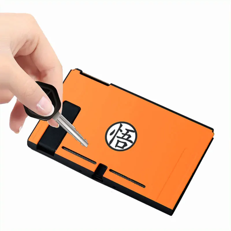 Custodia Anime Orange Ball per Nintendo Switch Oled NS Joy Con Controller di gioco Kawaii Soft TPU Cover protettiva in Silicone accessori