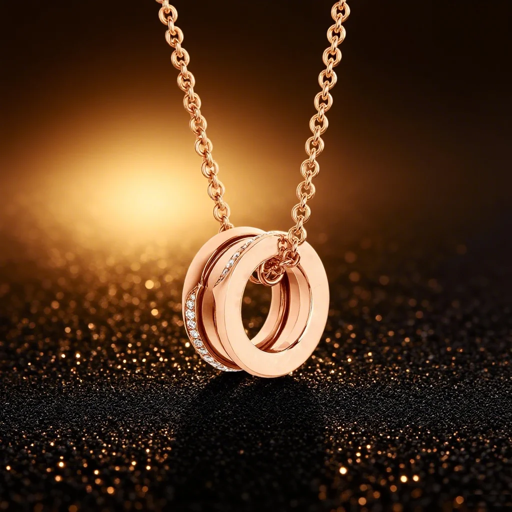 

2025 New 925 Fashion Spring Necklace Pendant Zircon Women's Exquisite Student Girlfriend Jewelry Accessories Wedding Gift