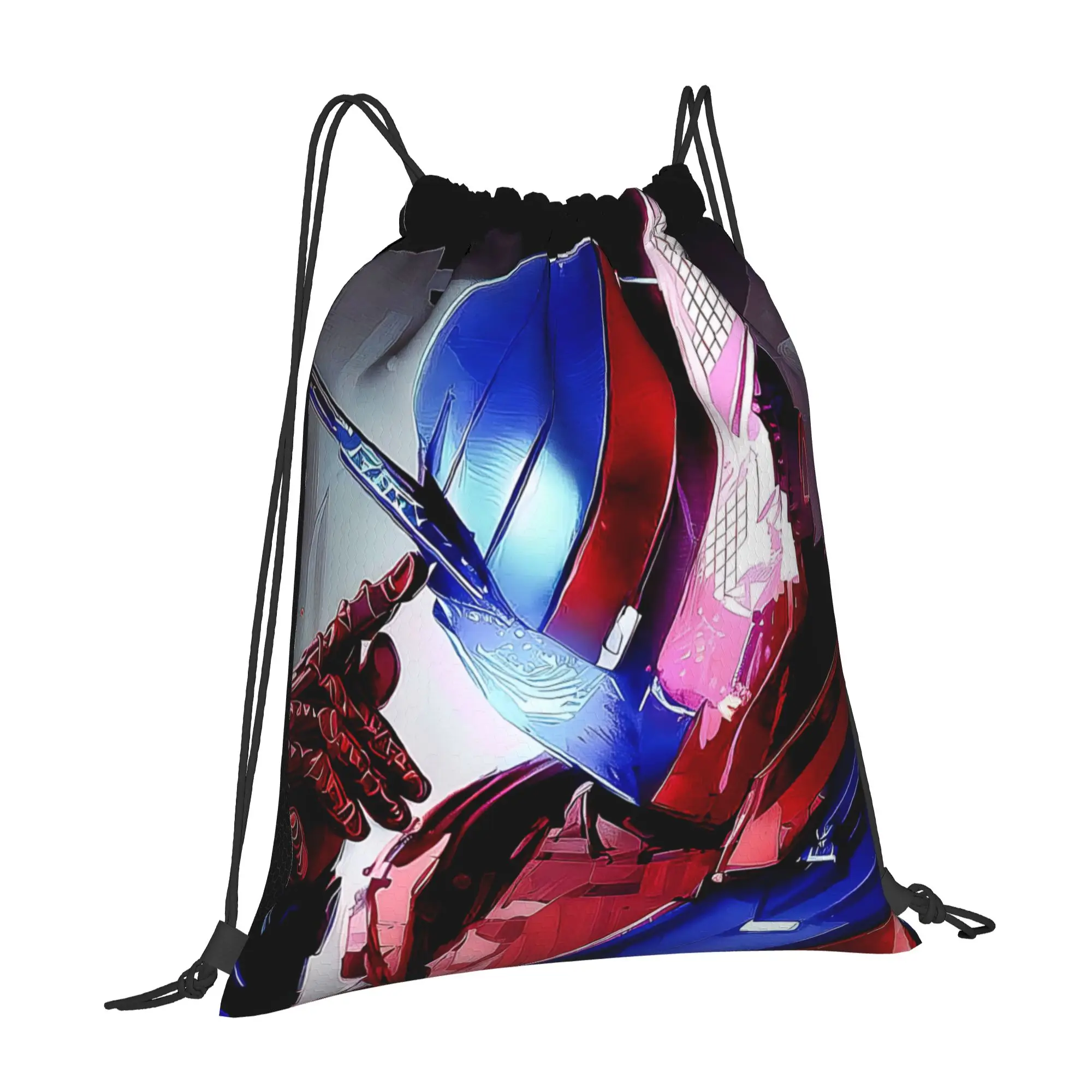 sports Pouch Kamen Rider Build  Portable Sports Drawstring Bags Riding Backpack Gym Shoes Storage Backpacks