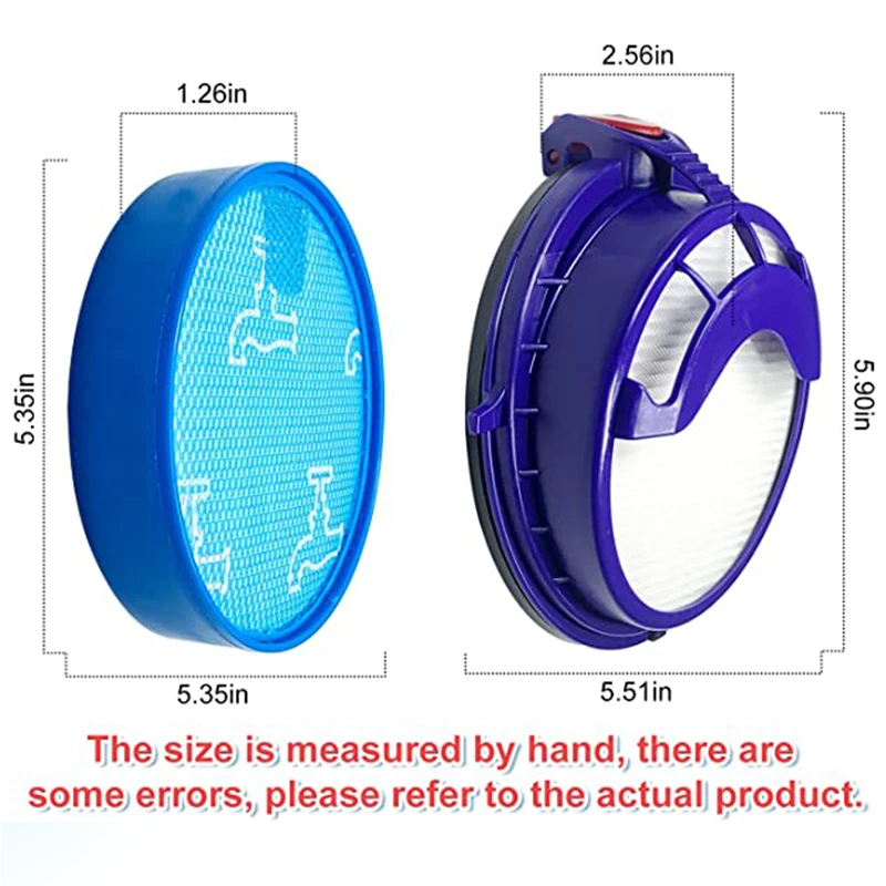 Replacement Filter Kits for Dyson DC25 Animal Ball filter Washable Pre-Motor Filter & Post HEPA Filter Replacement