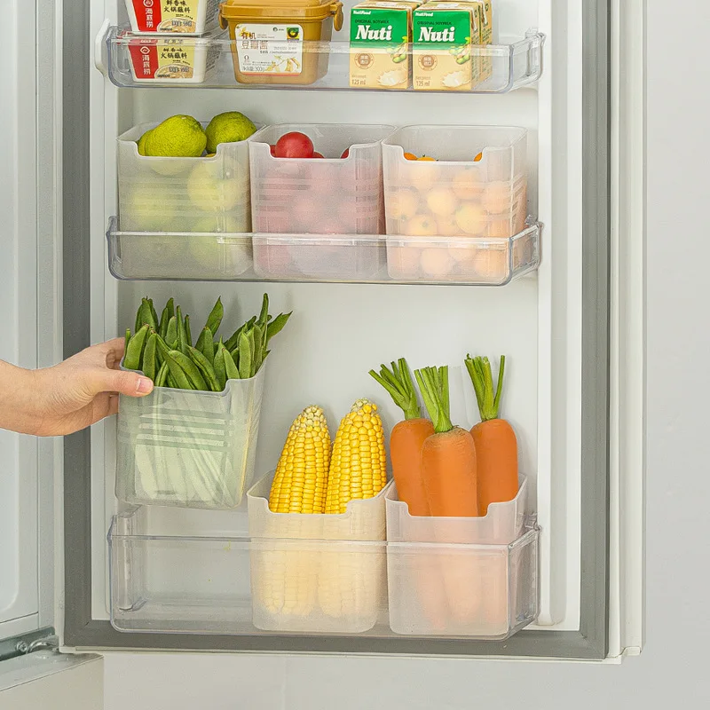 Storage Box Kitchen Organizer Fridge Organizer Plastic Food Storage Container Kitchen Containers Vegetable Container Storage