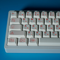ECHOME AI Theme Keycap Set PBT Custom Japanese Keyboard Cap Cherry Profile Key Cap for Mechanical Keyboard Rainy75 Accessories