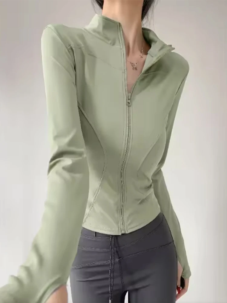 Retro Stand Collar Jacket for Women Spring 2026 New Arrival - Slim-Fit Versatile Casual Short Coat image 4