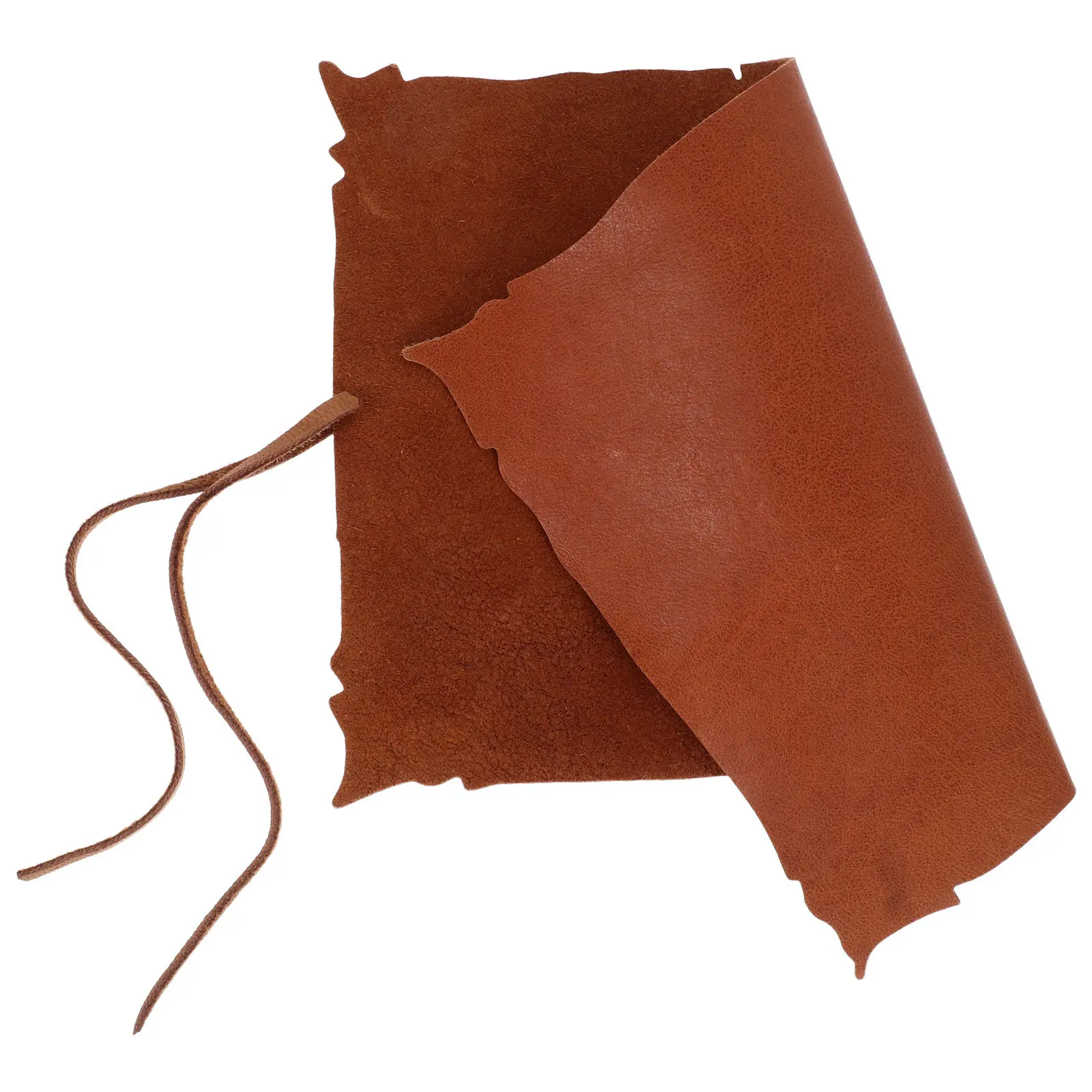 Sheepskin Scroll Prop Old Looking Paper Blank Calligraphy Writing Scrolls 15x21cm Vintage Crafting Material for Cosplay Wedding