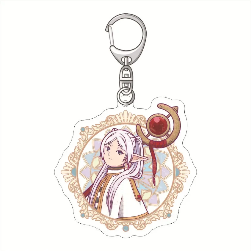 Anime Frieren: Beyond Journey's End Keychain Cute Fern Heiter Himmel Stark Key Chains Things Cheap Gift for Friend