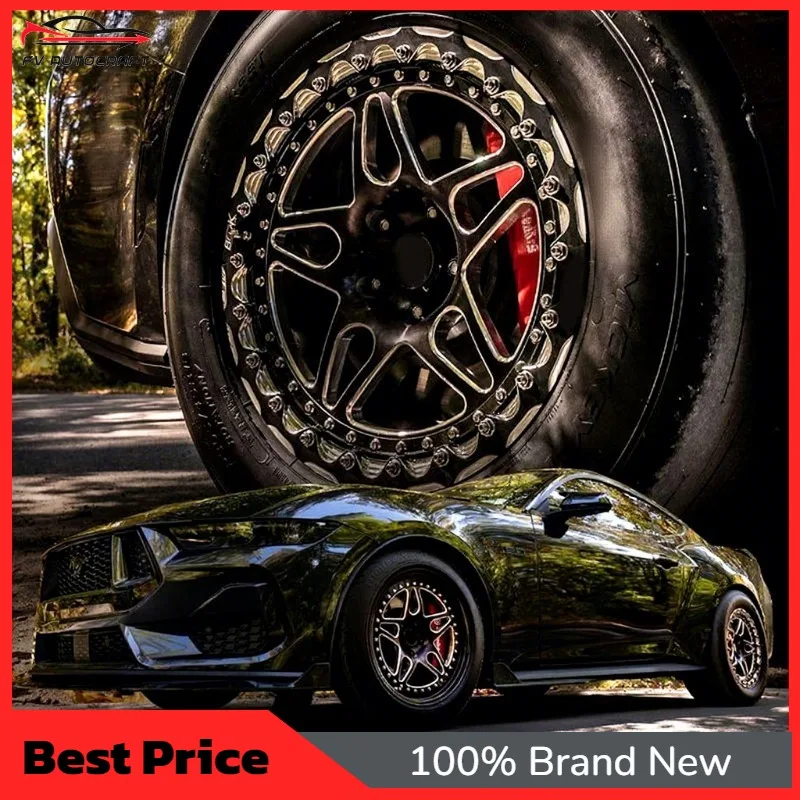【2026】Monoblock Ring Forged Wheel 15 18 20 22 24 26 Inch 5x114.3 5x130 6x139.7 Jante Beadlock Rim For C8 C10 F150 F250 Truck