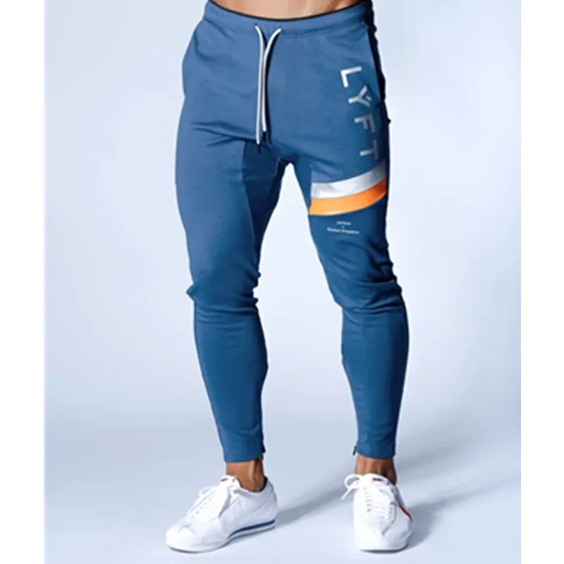 Men Sweatpants Joggers Running Sports Brand Pants Men Trouser Tracksuit GYMS Pants Fitness Bodybuilding Men LYFT Pants