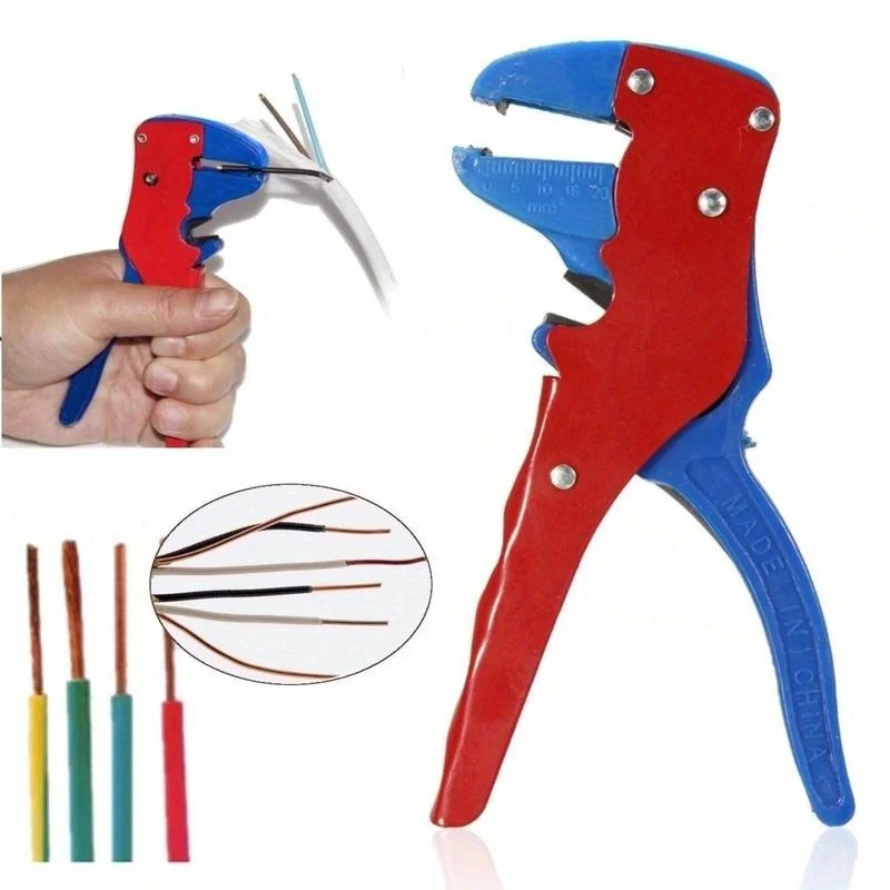Creative Automatic Self Crimper Stripping Cutter Adjusting Cable Lead Wire Stripper Terminal Tool