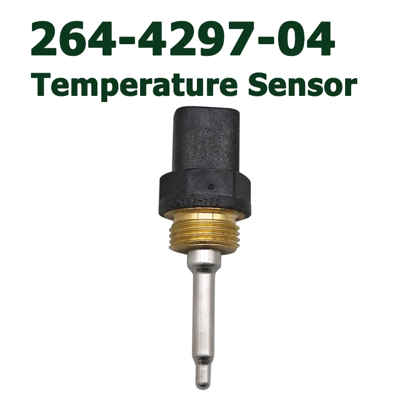 264-4297-04 Coolant Water Temperature Sensor Replacement Parts For Caterpillar C12 C15 725 730 735 740 AP-1000D 420E Excavator