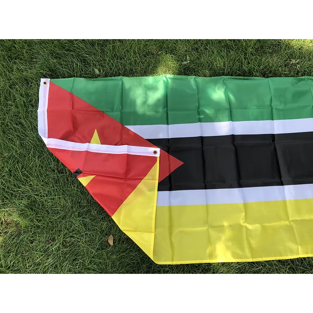 Mozambique Flag 90X…