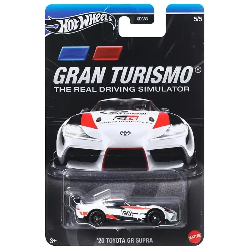 Genuine Hot Wheels Gran Turismo Car The Real Driving Simulator GTR BMW Porsche Toyota GR Supra Vehicle Toys Boys Gift for Fun