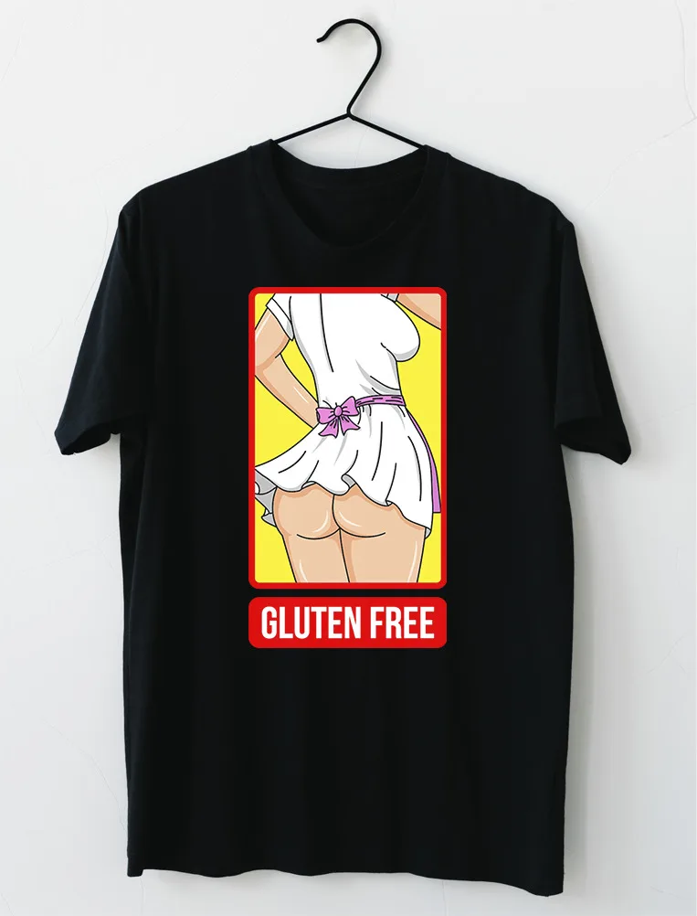 LIMITED NEW Gluten Free Skateboard Sexy Streetwear T-Shirt S-4XL