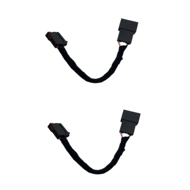 2 Piece SYNC 2 To SYNC 3 Retrofit USB Media Hub Wiring Adapter Black ABS For Ford Expedition