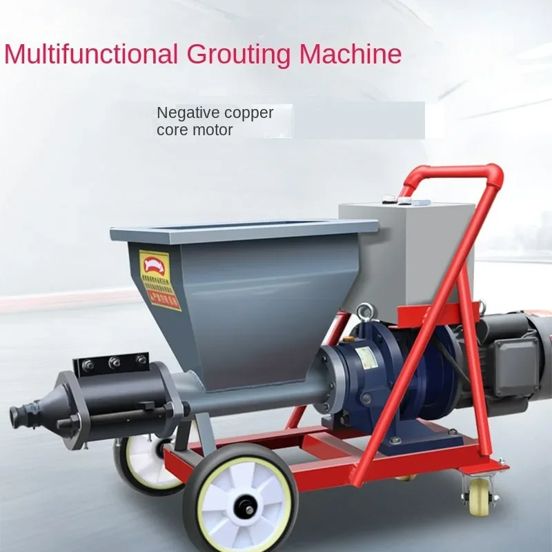 Cement grouting machine mortar multi-function delivery pump cement caulking machine door and window grouting machine