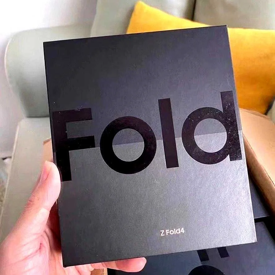 New Phone Packing Empty Box For Samsung Galaxy Z Fold 5G Fold3 Fold4 Fold5 Fold6 Mobile Packing Retail Box With User Manual