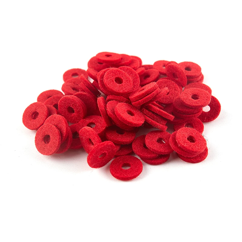 (SMTGDP11)90Pc Felt Piano Felt Pad Accessory Washer Cushion Fit Keyboard Front Regulating For Piano Tuning Accessory Replacemen