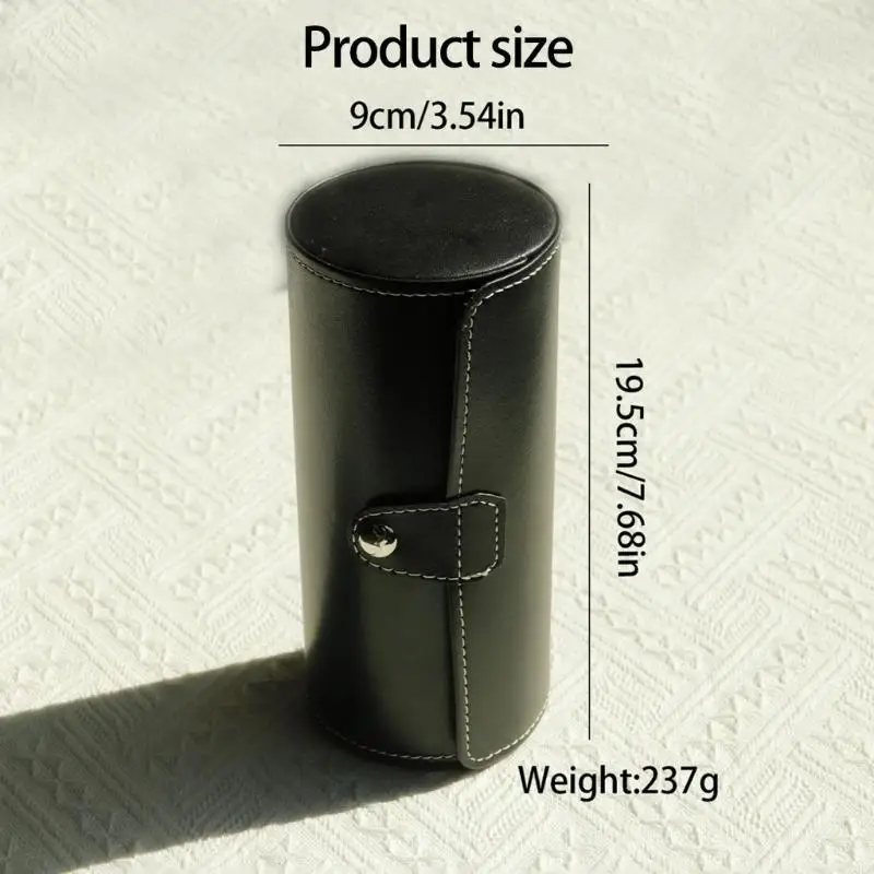 

Цилиндрический держатель для часов защищает от пыли и влаги, подходит для путешествий