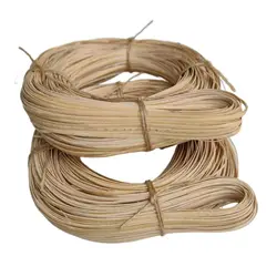 Planta de mimbre indonesia de 80g, muebles artesanales de piel de mimbre, cesta para silla de exterior, Material de ratán de Color Natural, reparación de sillas