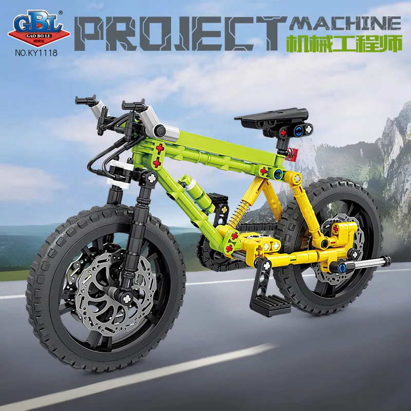 Miniature Bricks Mountain Bike - đánh giá và giá Mountain Biking Game