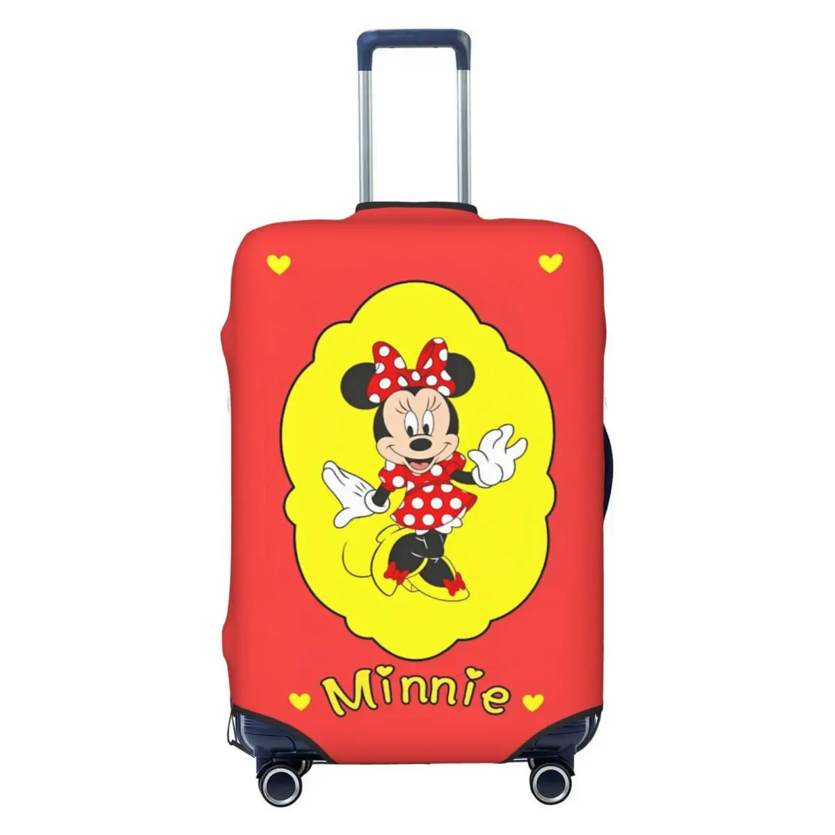 Mickey Minnie Mouse Cute Suitcase Cover Mickey Mouse Animal Cartoon Travel Holiday Practical Luggage Accesories Protector