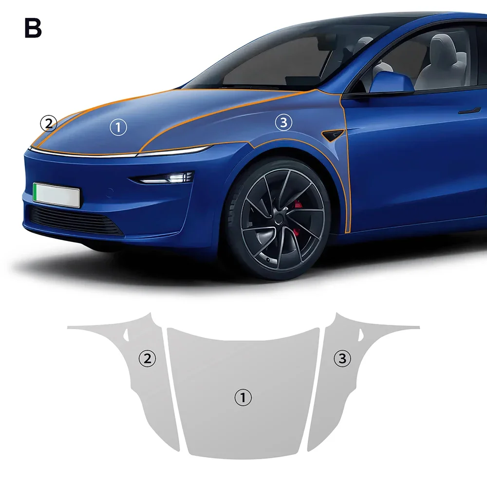9mil for Tesla Model Y Juniper 2025 2026 Paint Protection Film