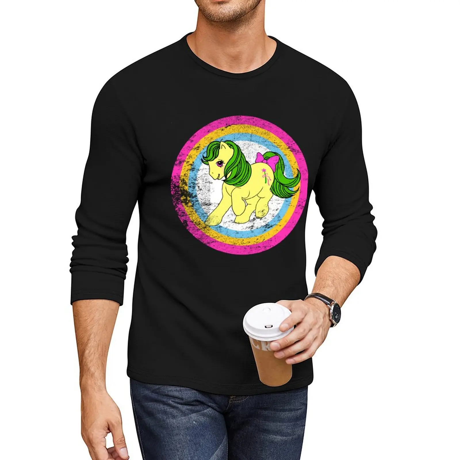 MLP Magic Star Long T-Shirt t-shirts man funny t shirts for men