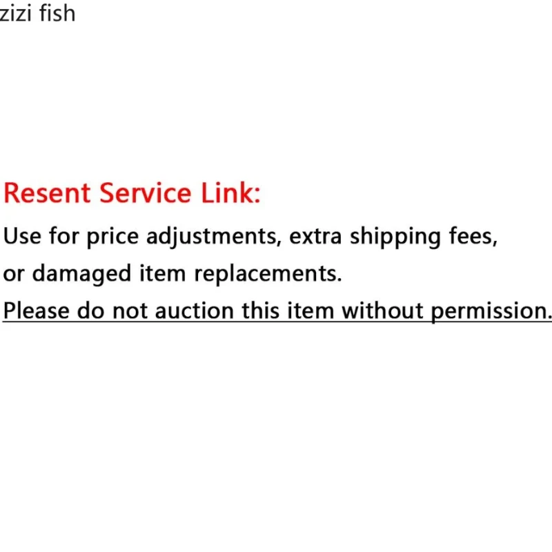 Resent Service Link: Use for Price Difference Adjustments, Additional Shipping Fee Payments, or Damaged Product Replacements. image 2