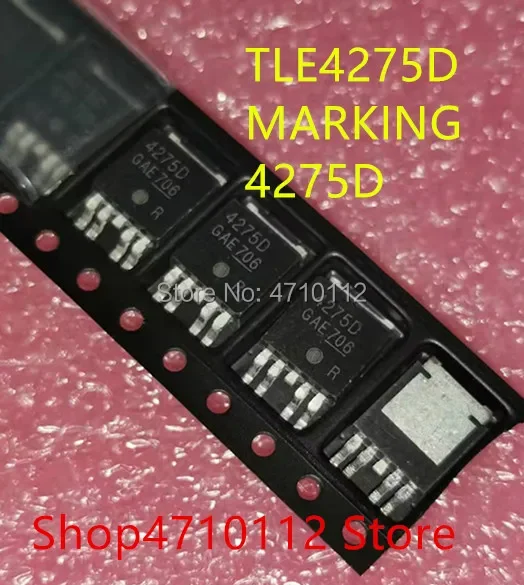 NEW 10PCS/LOT TLE4275D 4275D TO-252-4  IC