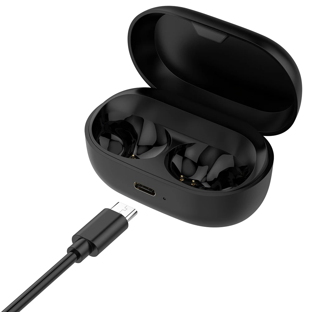 Wireless Earphones Charging Case For Jabra Elite 7 Pro Earbuds Charger Box Type-C Port 600mAh Replacement Headset Charger Case