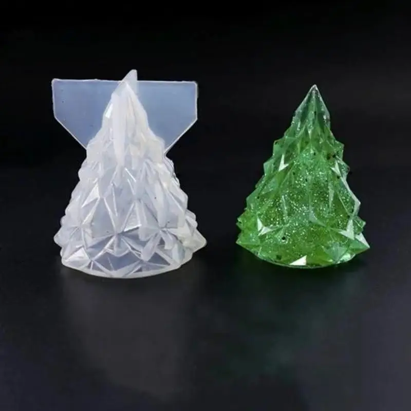 Best Sellers DIY Christmas Tree Bedroom Lamp Container Molds Epoxy Handmade Crafts Charms Jewelry Making Tools xt401-LJX