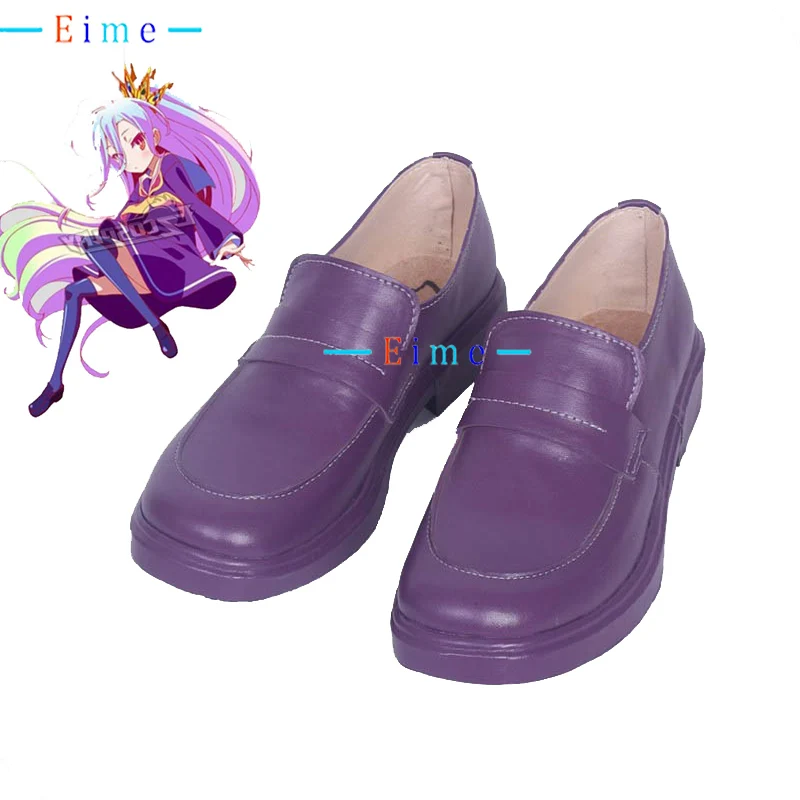 

Shiro Cosplay Shoes PU Shoes Halloween Boots Cosplay Props Anime Accessories NO GAME NO LIFE Cosplay Props Custom Made