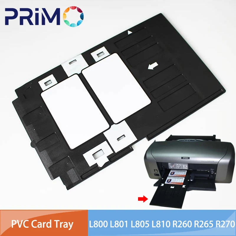 PVC ID Plastic Card Tray for Epson T50 T60 A50 P50 L800 L801 L805 L810 L850 TX720 PX660 R260 R265 R270 R280 R290 R330 R380 R390