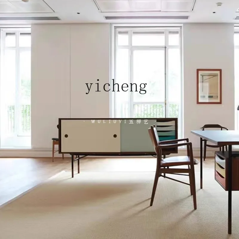 

FY Colorful Floor Cabinet Living Room Sideboard Multi-layer Storage Cabinet