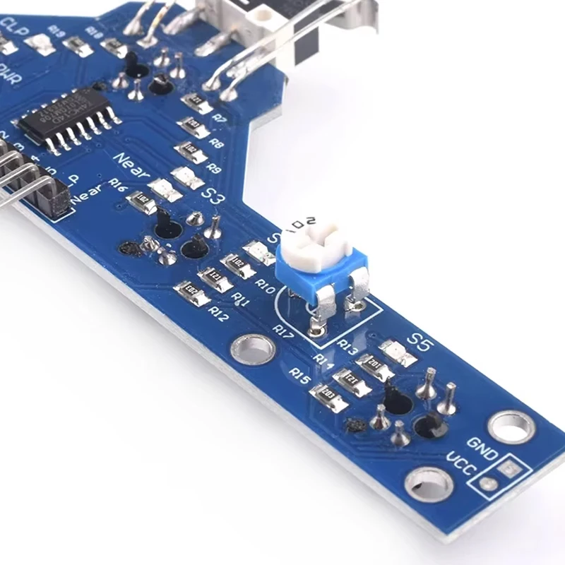 Five Channel Infrared Detection Tracing Photoelectric Sensor Tracking Module