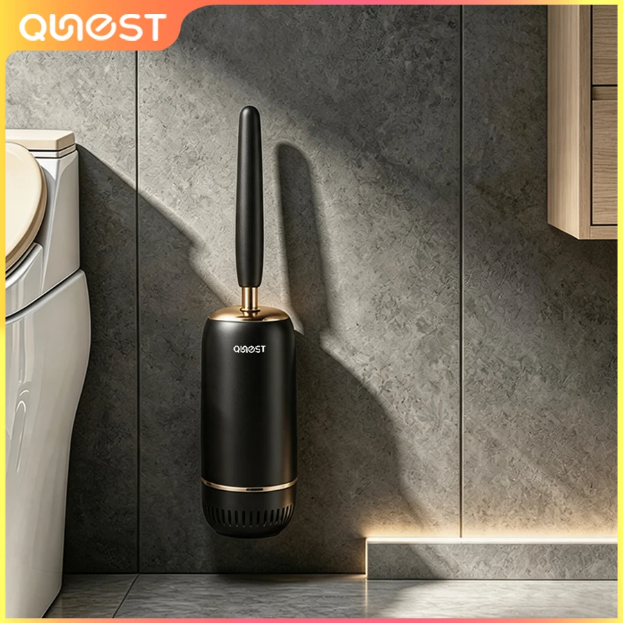 Toilet brush household wall-mounted Long Handle Silicone Cleaning Brush No Blind Spot Bathroom Accessories