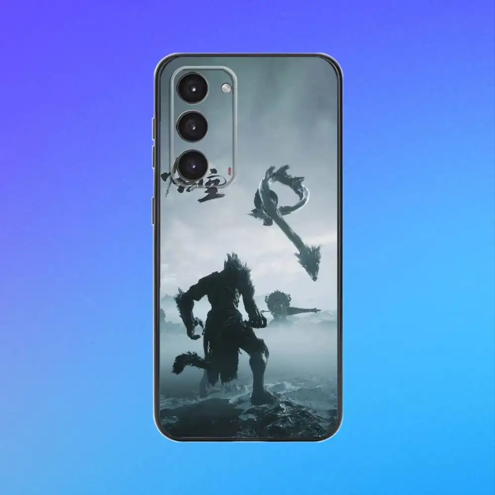 Funda de teléfono Blacks Myths W-Wu-Kong para Samsung A73,A72,A71,A70,A53,A52,A51 funda blanda negra