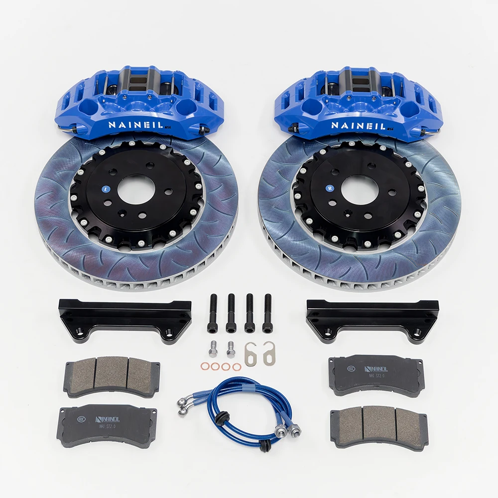 Performance Auto Brake Systems 6 Piston Forged Calipers Big Brake Kit for VW Golf 7R MK6 GTI MK5 R32 #2