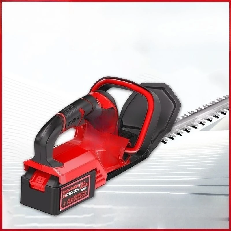 Electric electric hedge trimmer, lithium battery pruning shears, landscaping scissors, picking