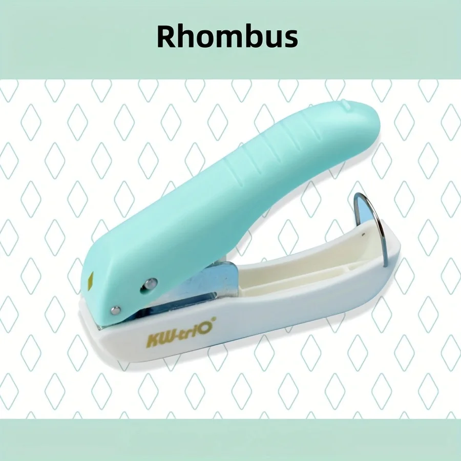 1-delige enkelvoudige perforator, met meerdere perforatiemogelijkheden. Een papier-/fotoponsgereedschap voor gebruik in de kantoorbenodigdheden.