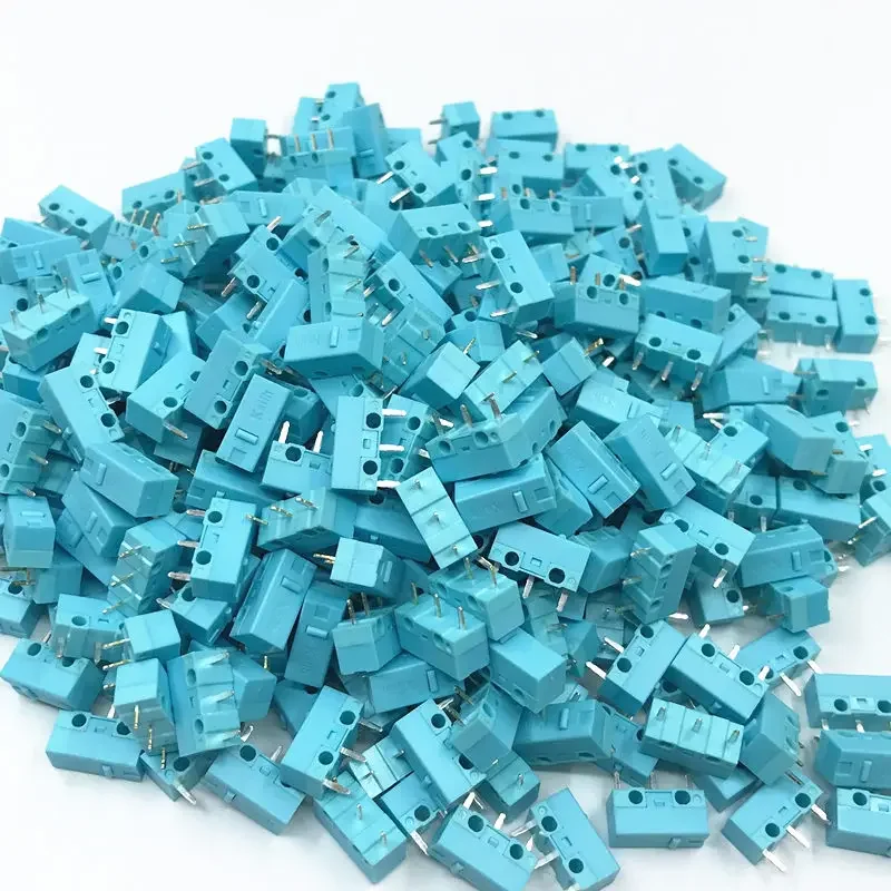 2Pcs-100Pcs Kailh mouse button GM2.0 micro switch Blue 20 million click life is applicable to computer mouse left and right Keys